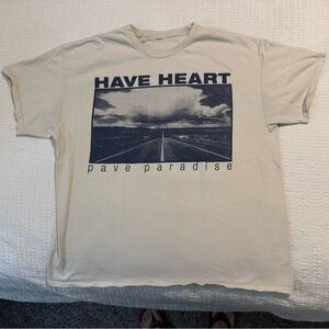 Have Heart Pave Paradise Shirt Size XL